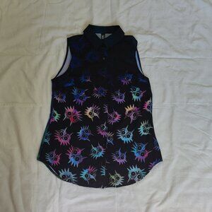 Blackmilk Majora's Mask Zelda Sleeveless Button-Up